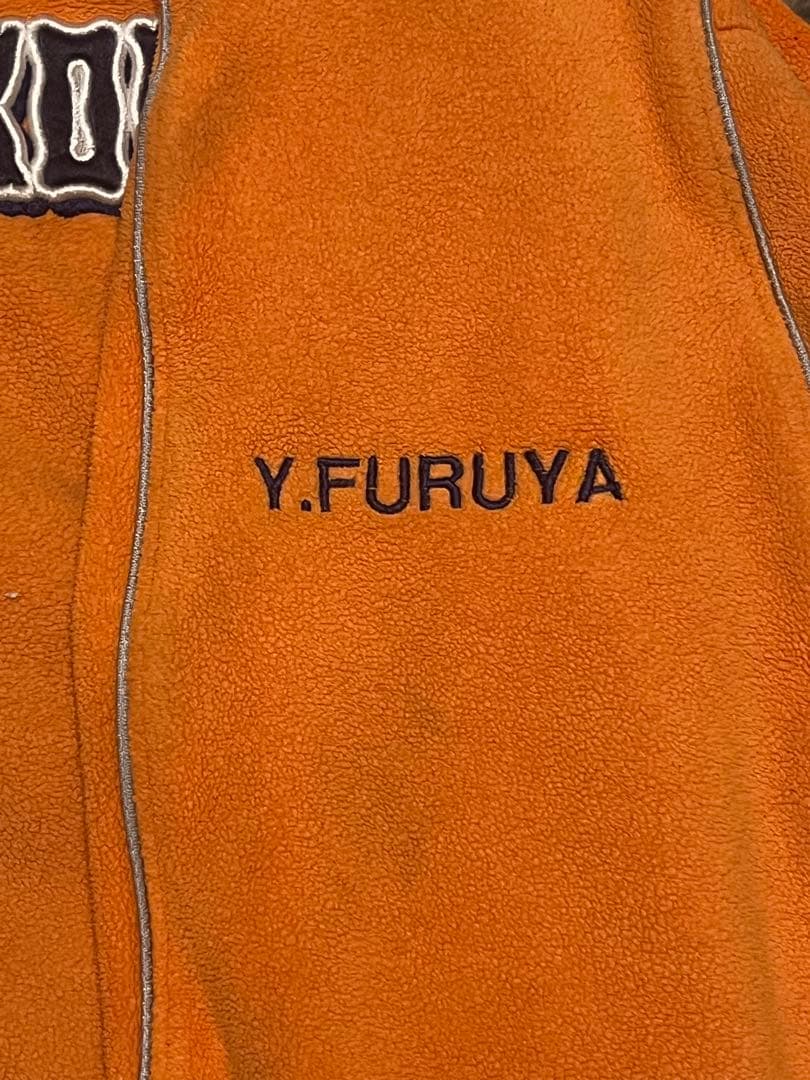 【証拠写真あり！】古谷優人 高校時代 練習用フリース ソフトバンク ドラフト2位