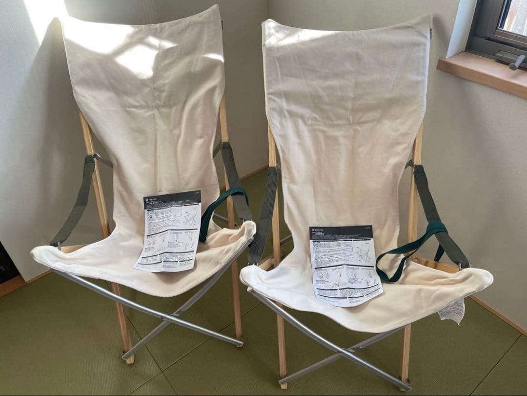 【美品】　スノーピーク　Take!チェア ロング　二脚セット