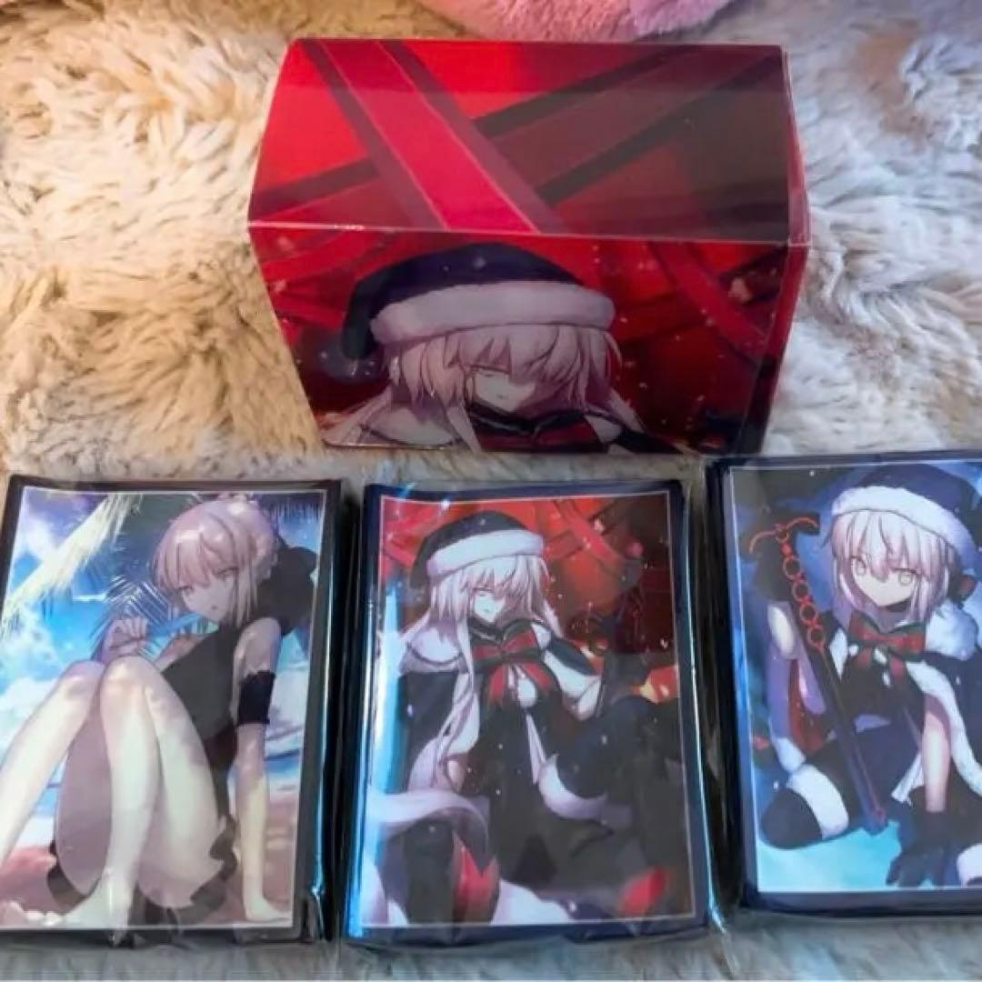 フェイト　FGO　ジャンヌオルタ　デッキケース＆スリーブセット