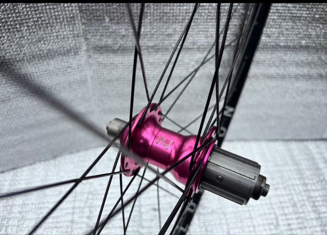 自転車　PHILLWOODハブ+ホイール　前後セット