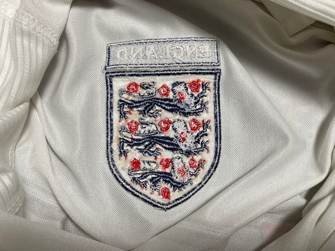 99-01 イングランド代表 ユニフォーム 7 ベッカム XL