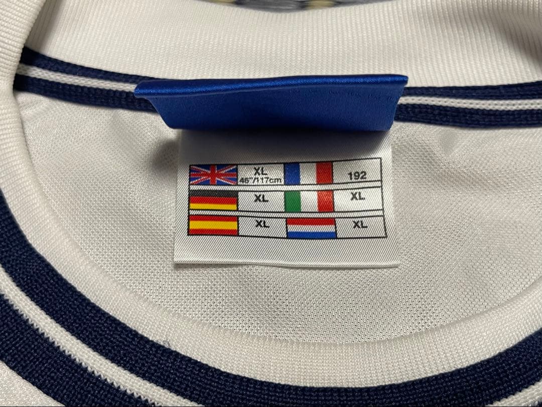 99-01 イングランド代表 ユニフォーム 7 ベッカム XL