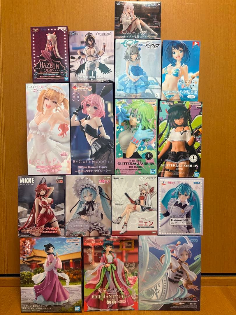 美少女　プライズフィギュア　まとめ売り　16個セット　ミク　ヴィンテージドール