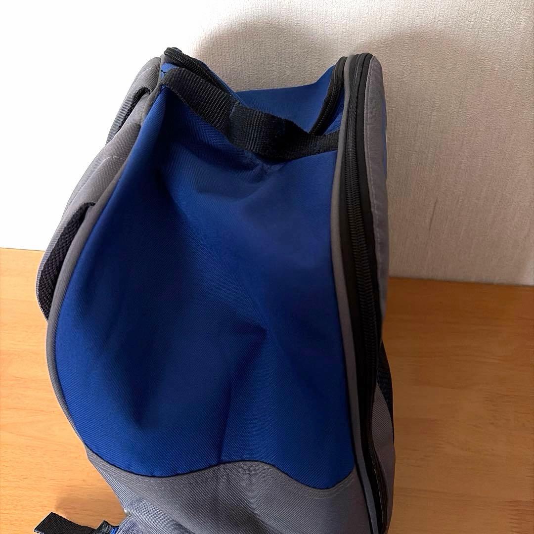 LANGE ラング スキー ブーツ リュック ブーツバッグ ブルー グレー　古着