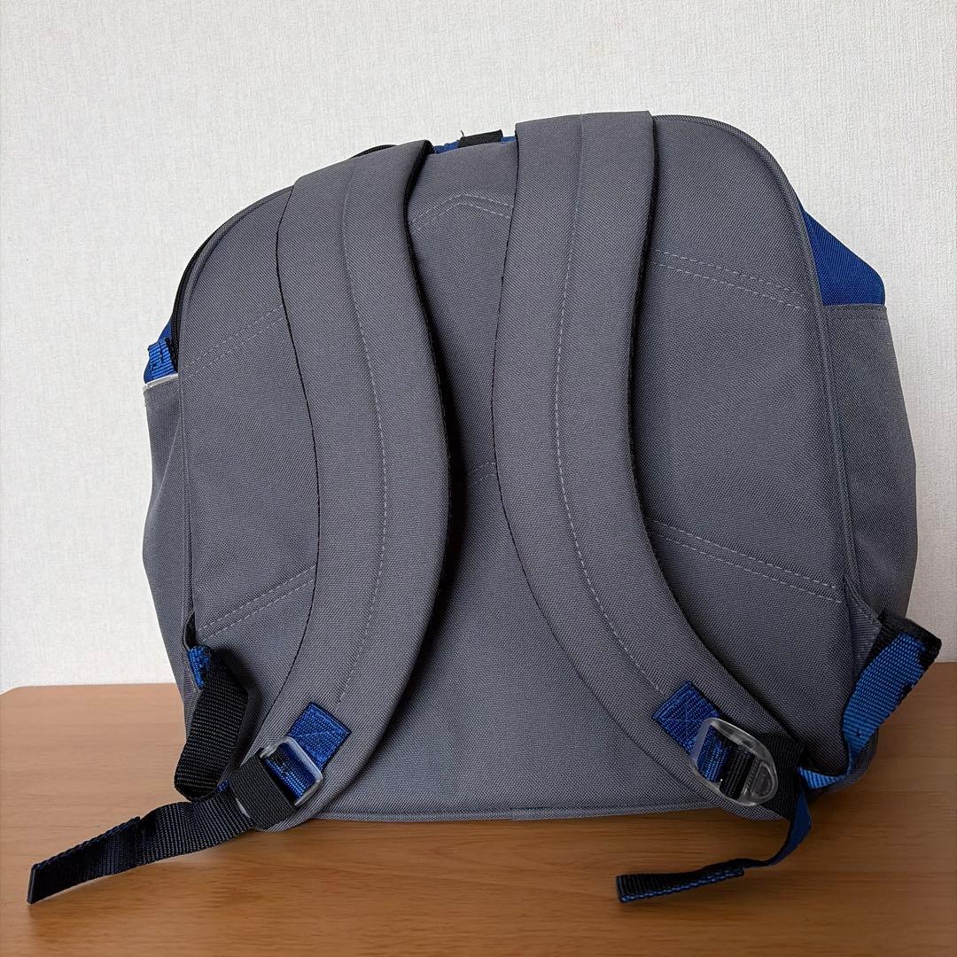 LANGE ラング スキー ブーツ リュック ブーツバッグ ブルー グレー　古着