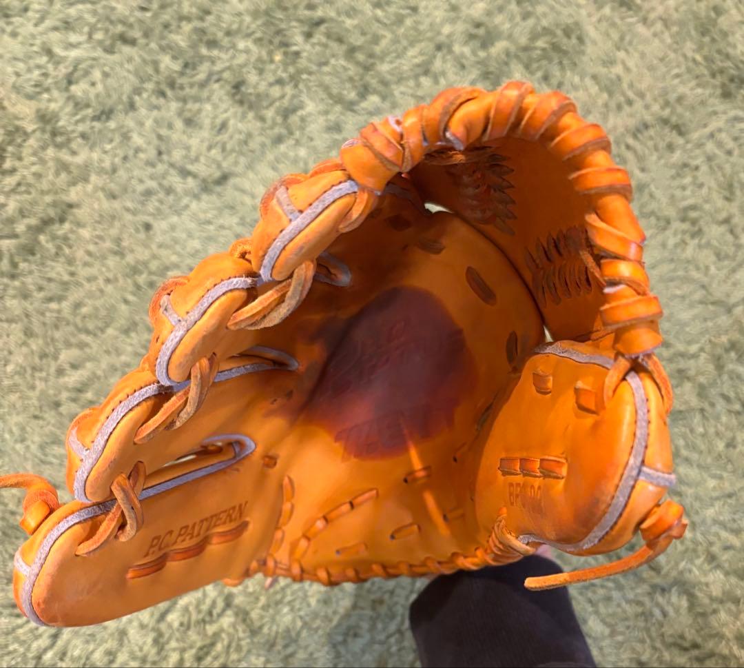 マ*ン様 ZETT 硬式用グラブ　プロステイタス　投手用 BPG221（左投手用