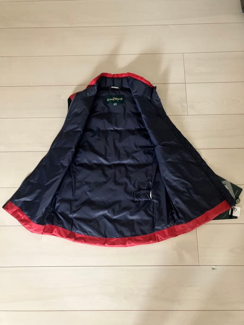 定価127600円込CHERVOメンズ高級ゴルフダウンベスト46