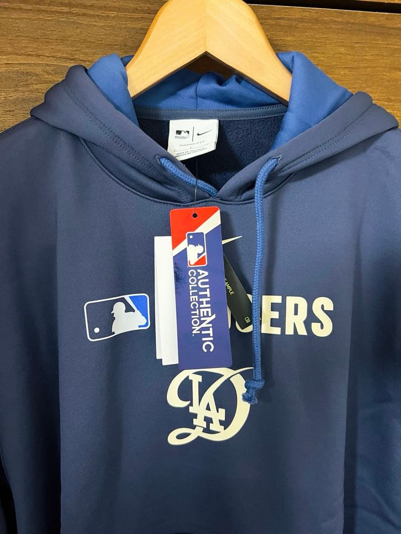 ドジャース オーセンティック パーカー ウィメンズ USサイズS（日本サイズM）