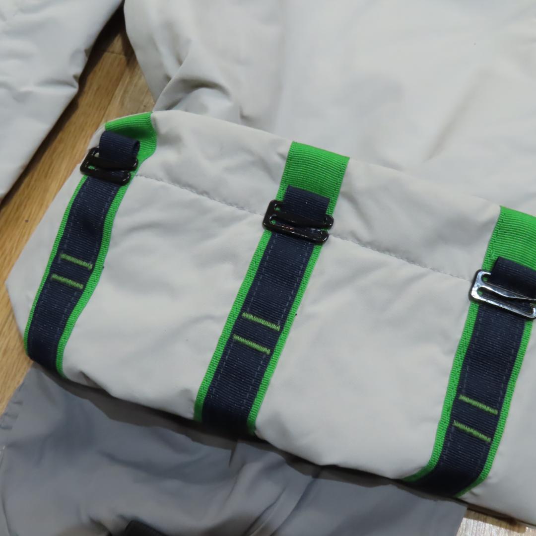 モンベル 子ども用スキーウェア 120サイズ グレー 防水