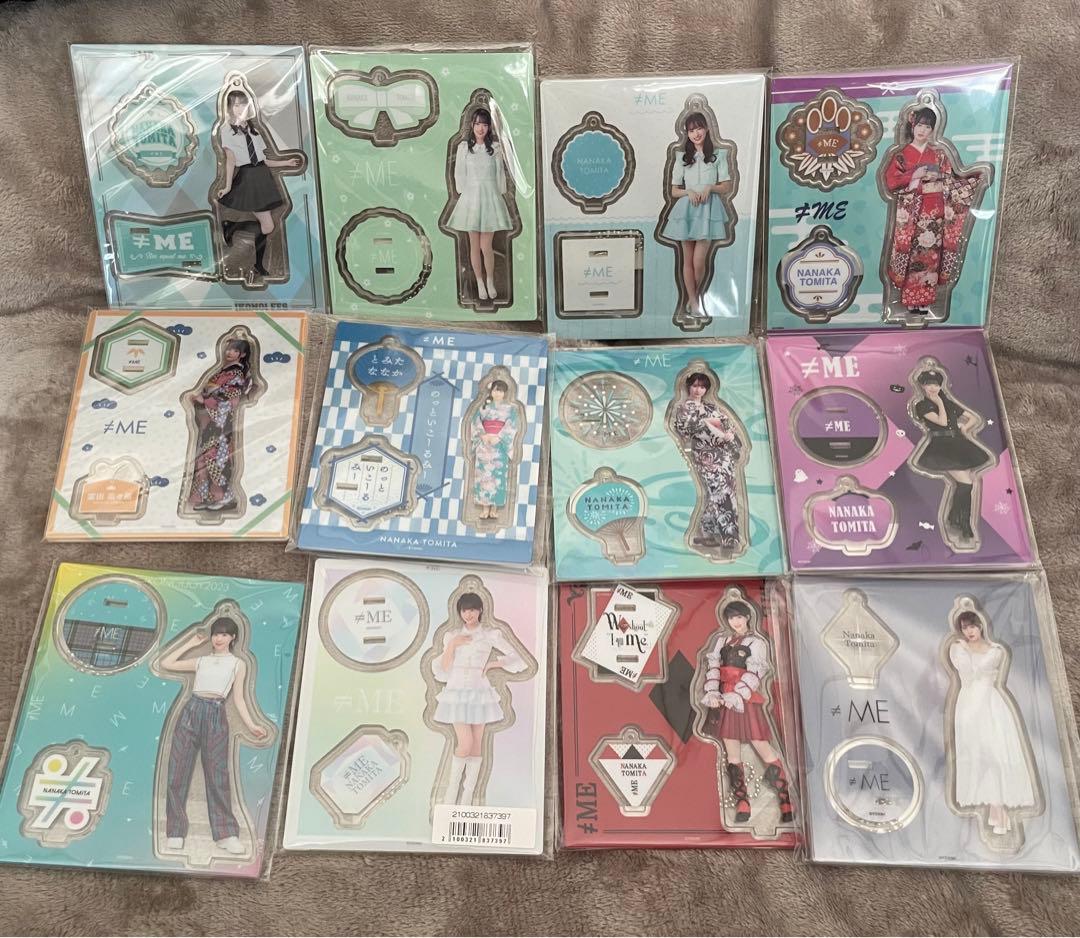 【お値下げ可能】≠ME 冨田菜々風 アクリルスタンド　27個セット