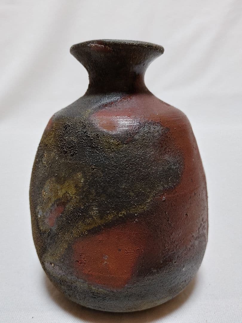 越前焼　峰越窯　徳利(Ｂ)