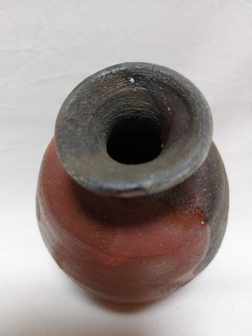 越前焼　峰越窯　徳利(Ｂ)