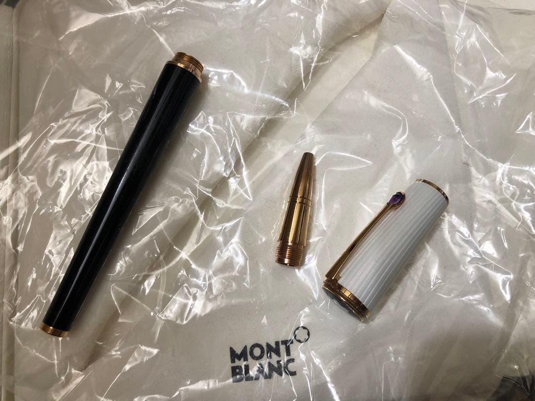 モンブラン 限定品 イングリッド バーグマン アメジスト ボールペン