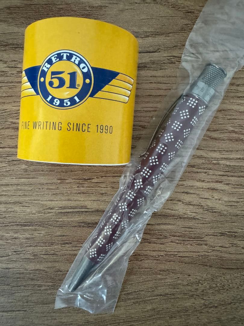 レトロ1951 トルネード ヴィンテージ メタルスミス ローラーボールペン