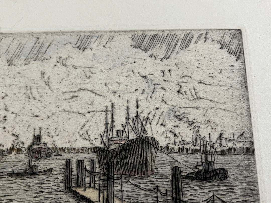 版画　ウィーン サンシュテファン寺院