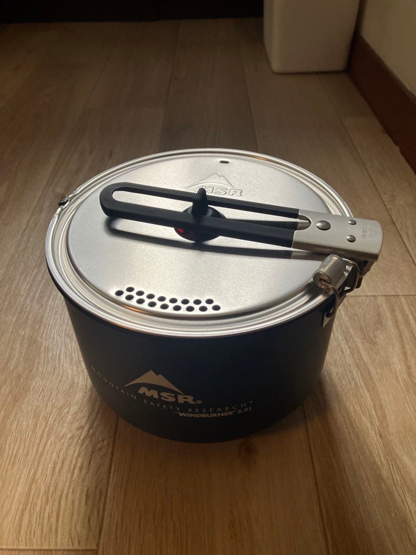 【新品未使用】MSR セラミックコーティングポット2.5L