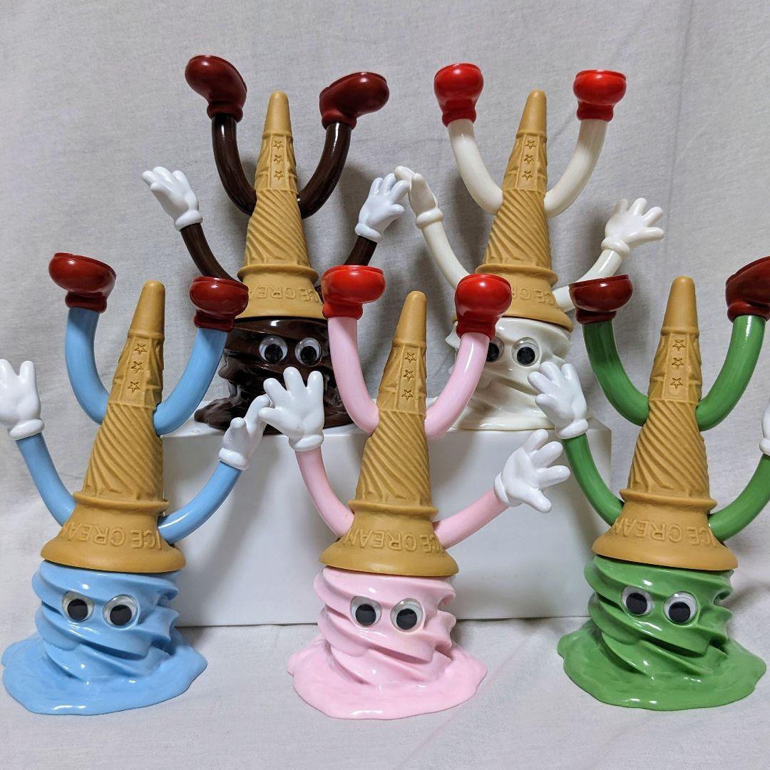 フレーバーズ ソフビ ソフトアイスクリームドロップド 5体セット