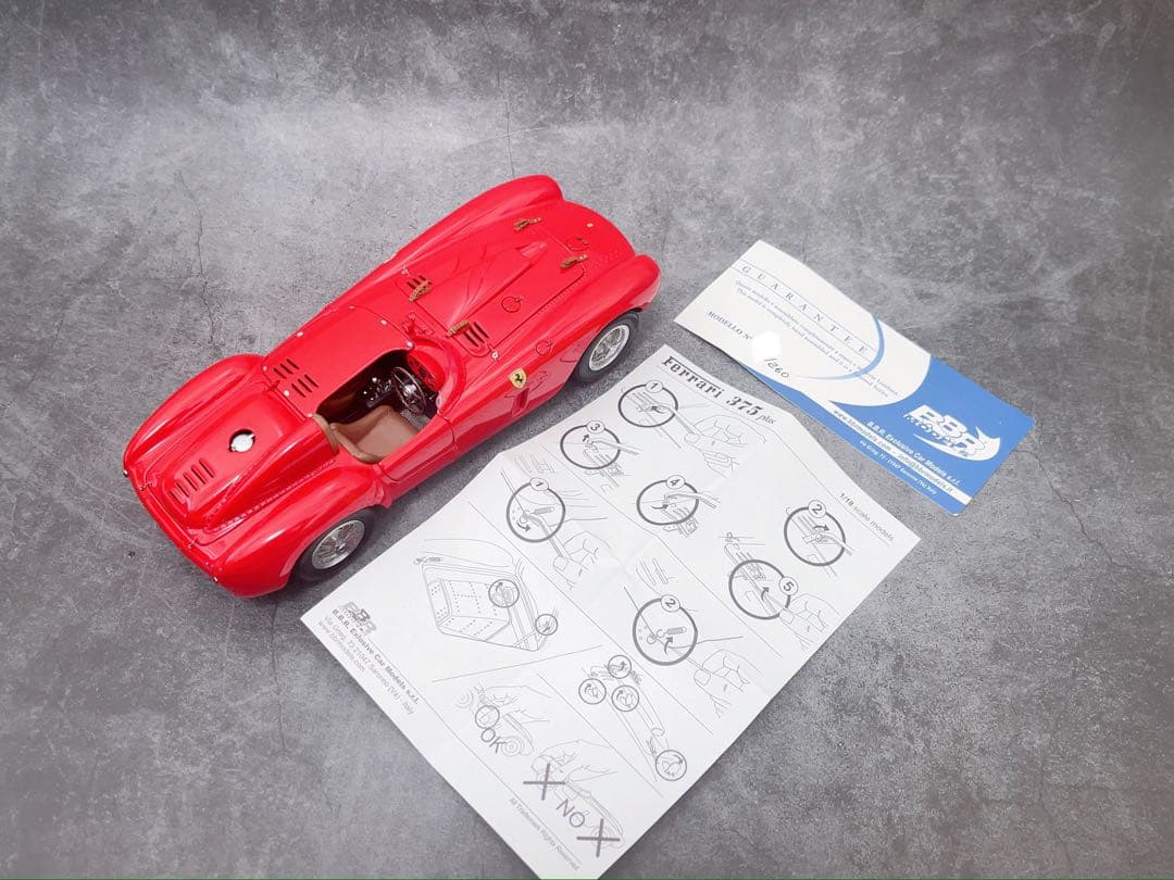 限定260台 BBR 1/18 フェラーリ 375 Plus