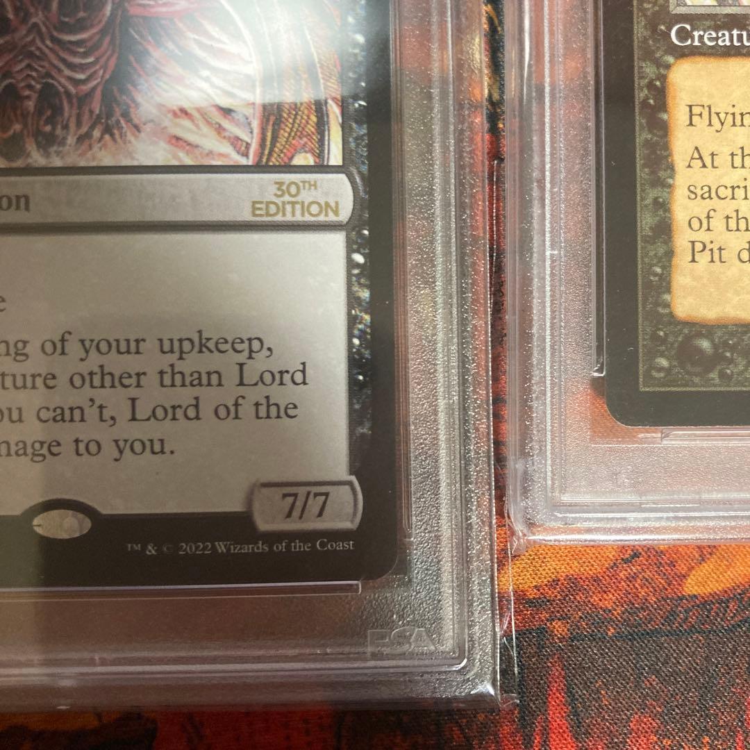 PSA10 新枠 旧枠 2枚セット Lord of the Pit 30th