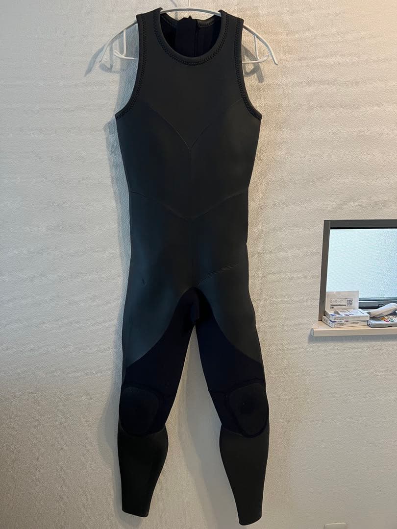 激安！ネオプレン フルジッパー タッパー ロングジョンML ブラック