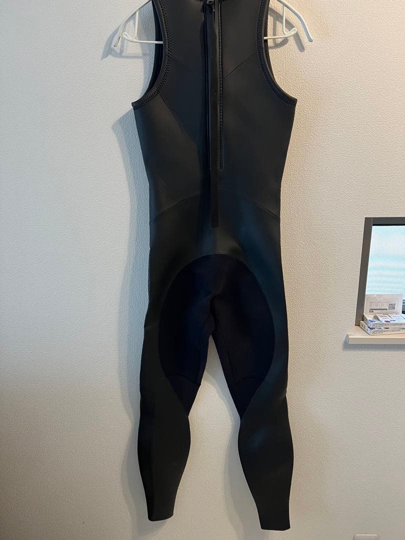 激安！ネオプレン フルジッパー タッパー ロングジョンML ブラック