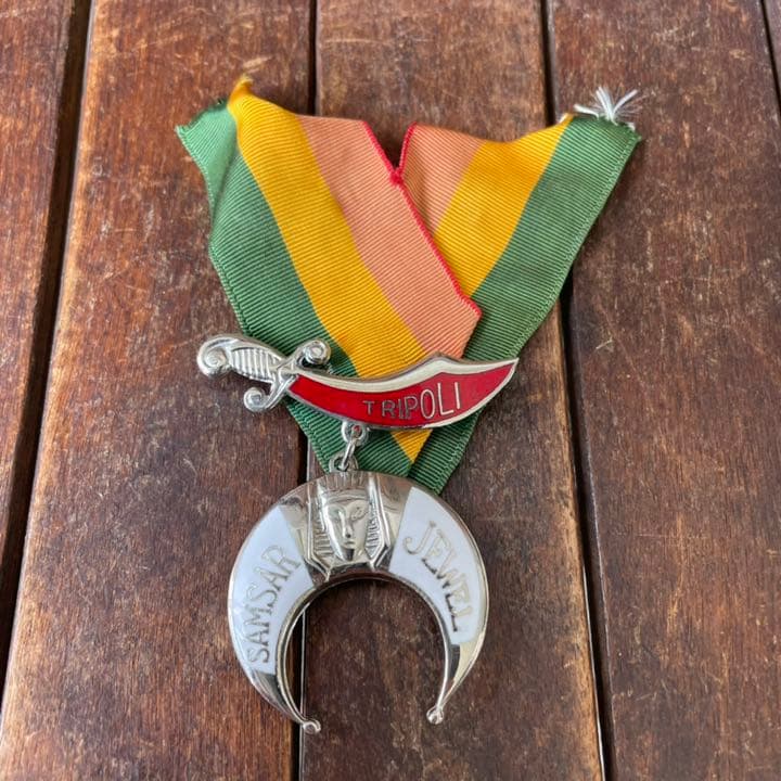 50s〜60s ヴィンテージ　フリーメイソン勲章　秘密結社アンティーク雑貨