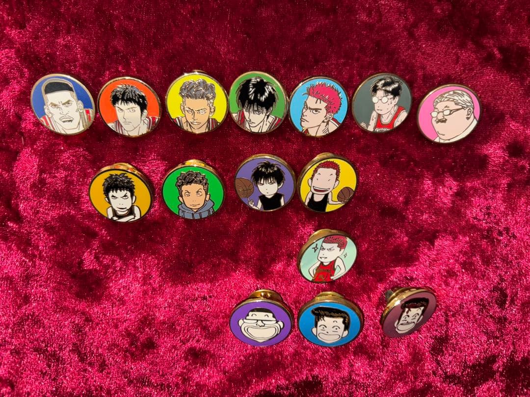 【SLAMDUNK】ピンバッジ【スラムダンク】ピンズ 16点 【本日まで】