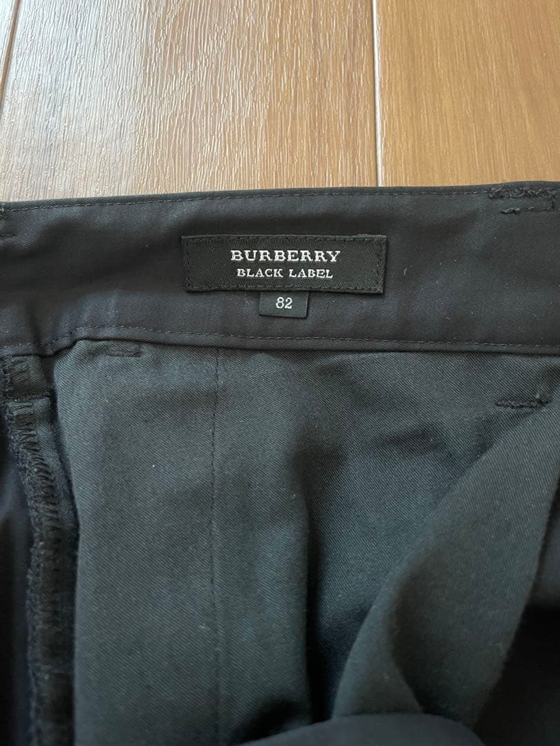 BURBERRY BLACK LABEL パンツ 82サイズ ブラック