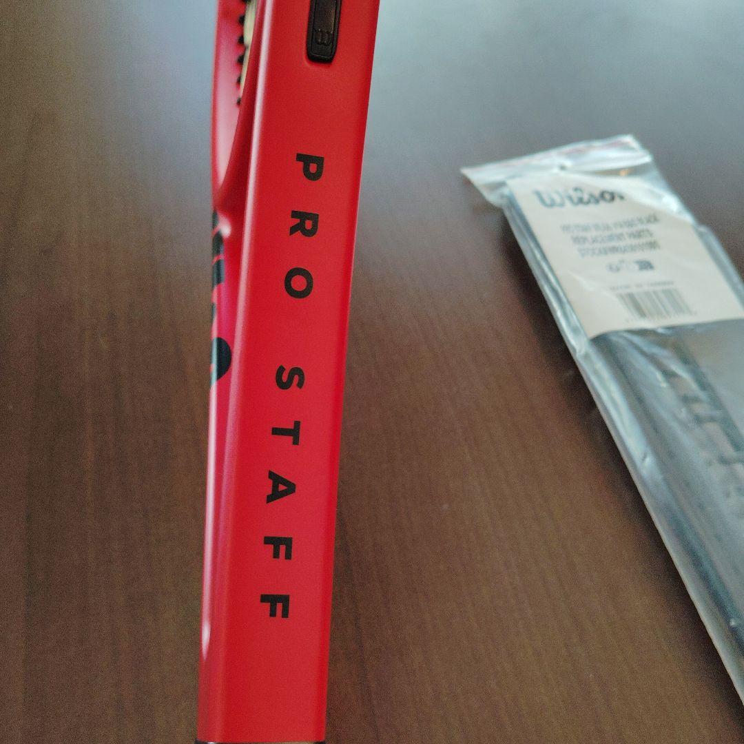 貴重イギリス限定新品ウィルソン プロスタッフ 97L V14赤バージョンG3