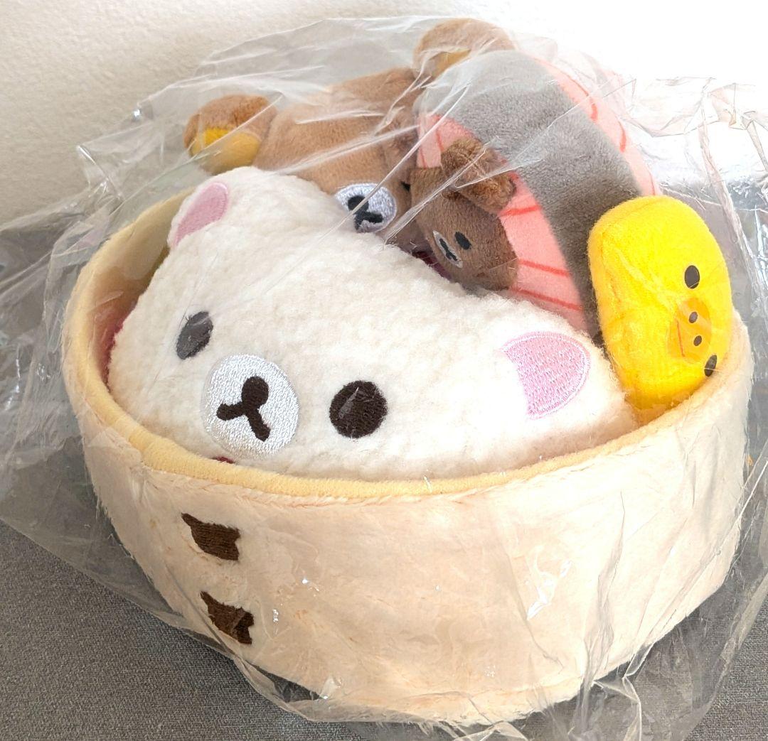 和食展✕リラックマ限定/和食お弁当ぬいぐるみセット/新品未開封品