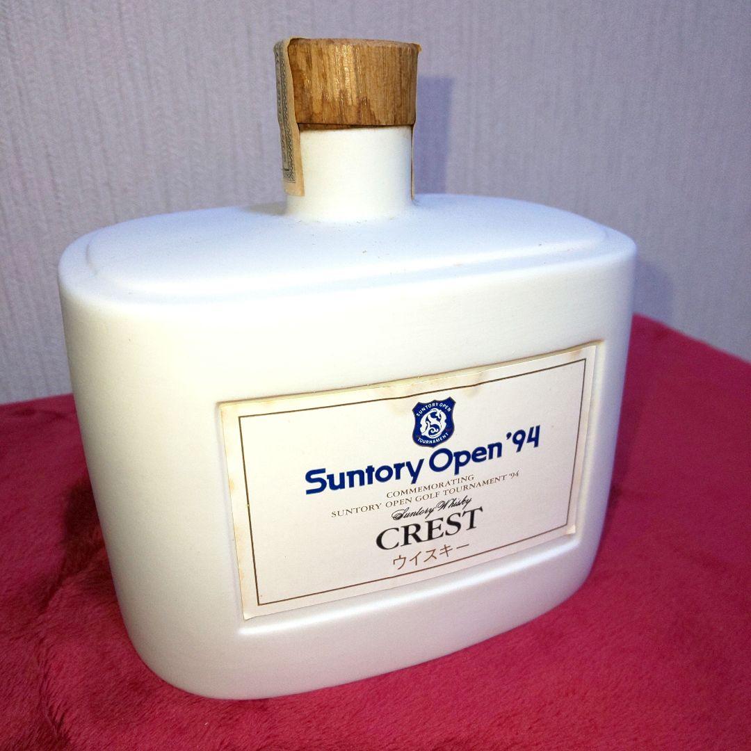 サントリーウイスキー クレスト12年 サントリーオープン'94記念ボトル 未開栓