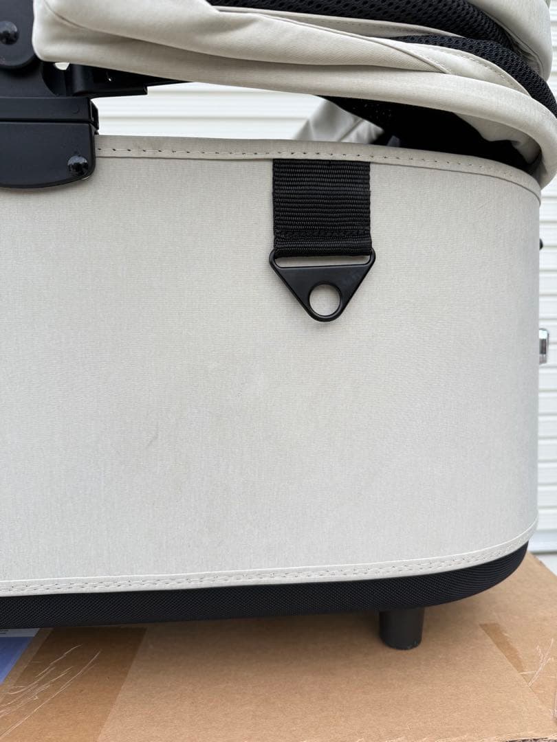 【値下げ】AIRBUGGY DOME3 ラージ アーバンホワイト コットのみ