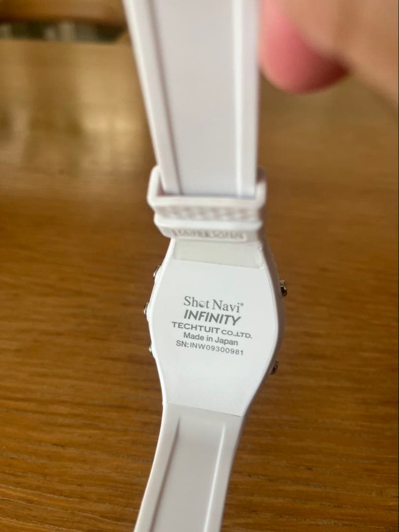 [美品] Shot Navi INFINTY (ホワイト)