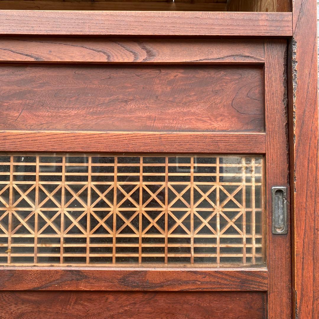 時代物 水屋箪笥 骨董品 和家具 アンティーク家具 店舗什器 古民家