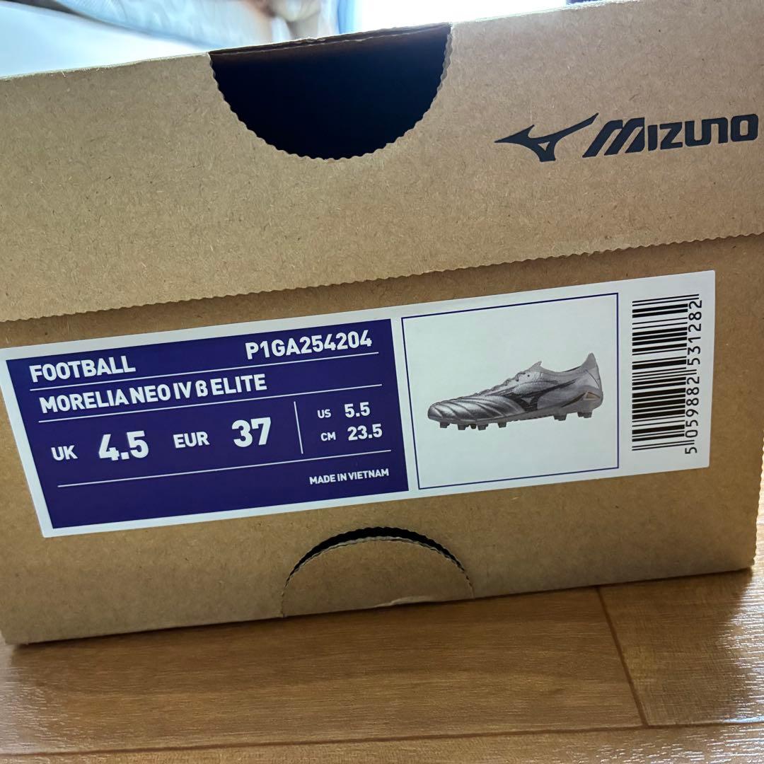 【限定カラー】ミズノ モレリアネオ4β サッカー スパイク 23.5cm