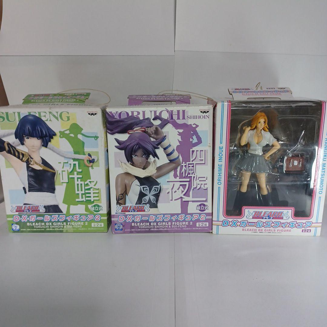 BLEACH ブリーチ　ガールズ　ポージング 砕蜂　夜一　松本乱菊　フィギュア