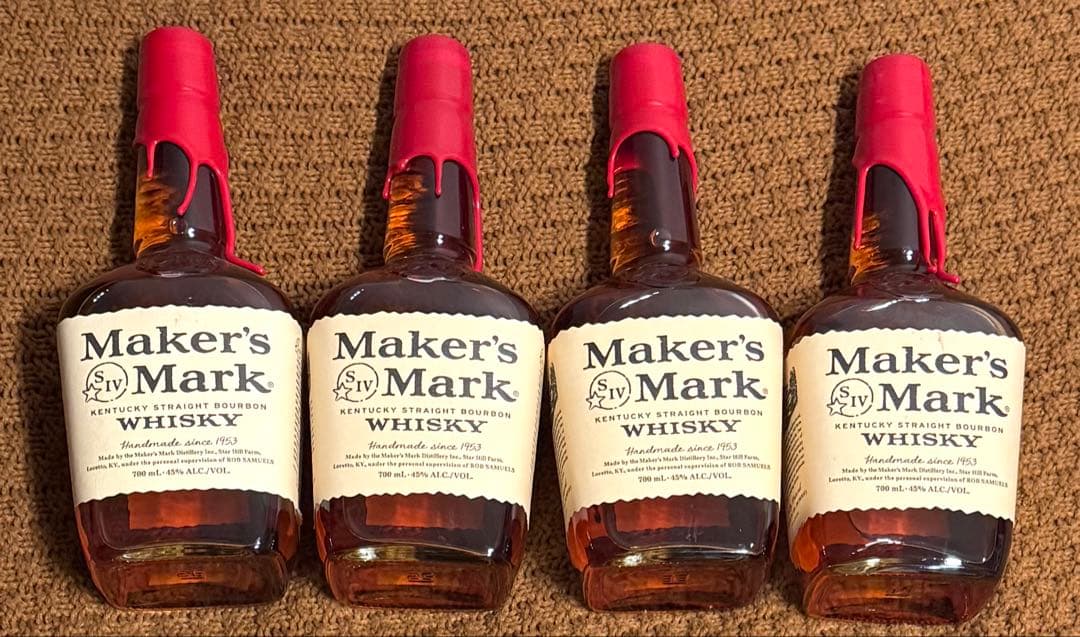 メーカーズマーク700ml 4本セット
