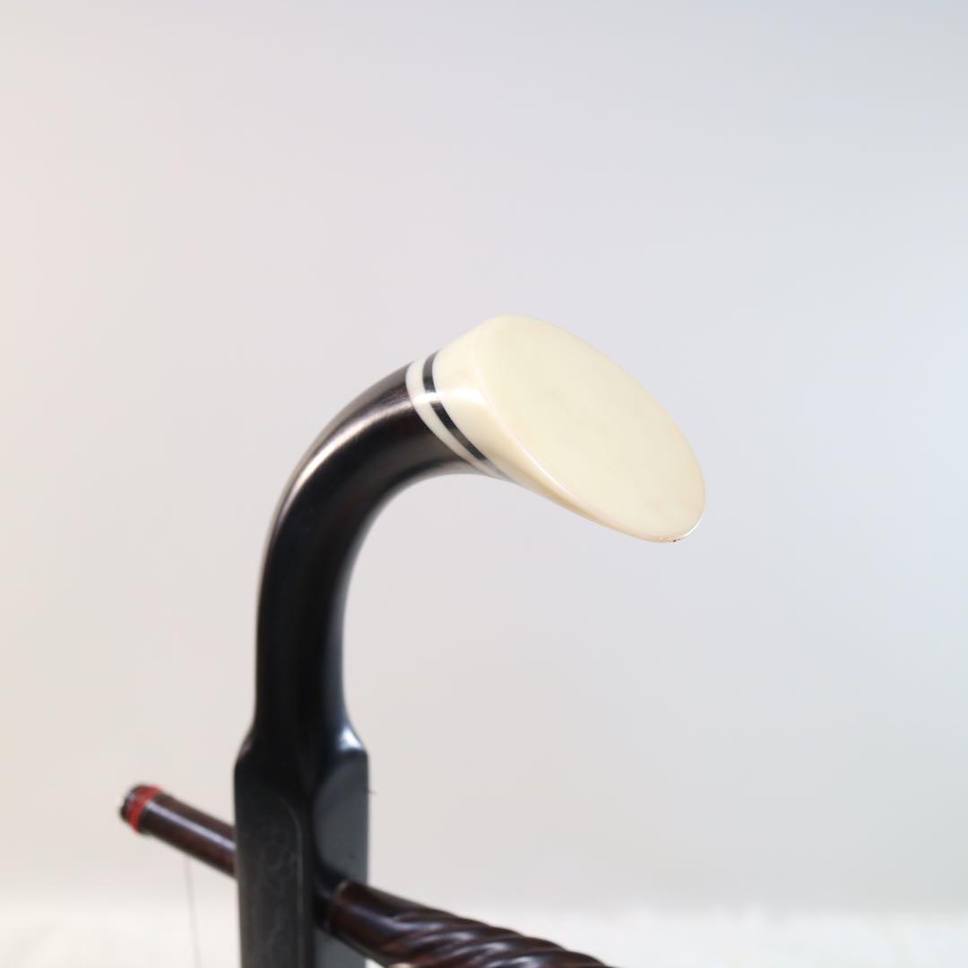 黒檀 二胡 本蛇革 弦楽器 中国楽器 二胡弓 胡弓 王小迪