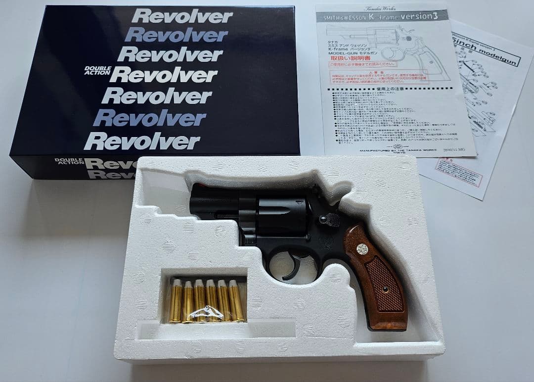 タナカワークス S&W M19 2.5インチ コンバットマグナムHW Ver.3