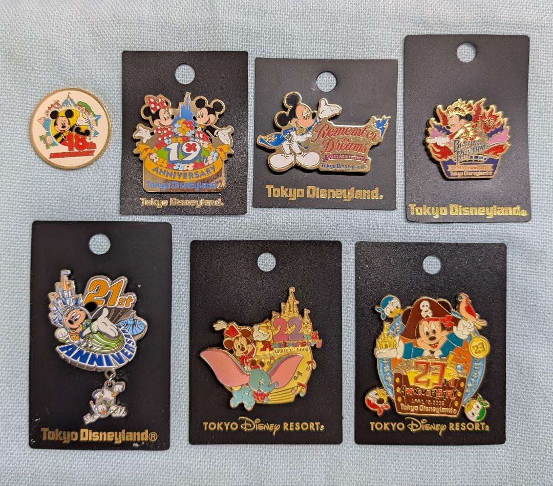 TDL アニバーサリー ピンバッチ