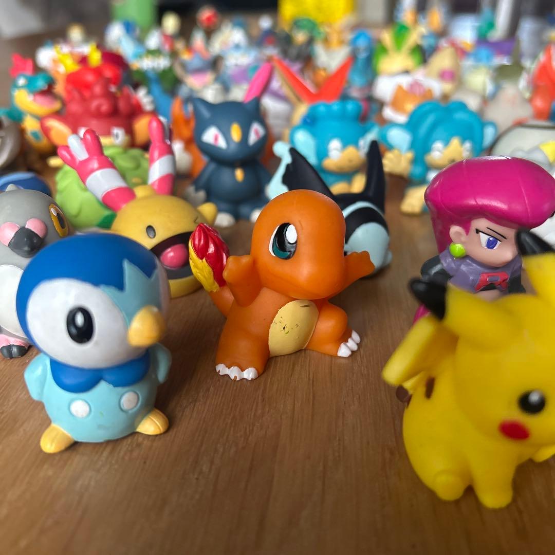 ポケットモンスター ポケモン フィギュア 指人形 まとめ売り 107個＋8個