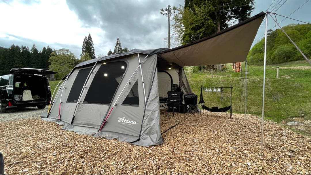 美品　kzm Attica アウトドアキャンプテント
