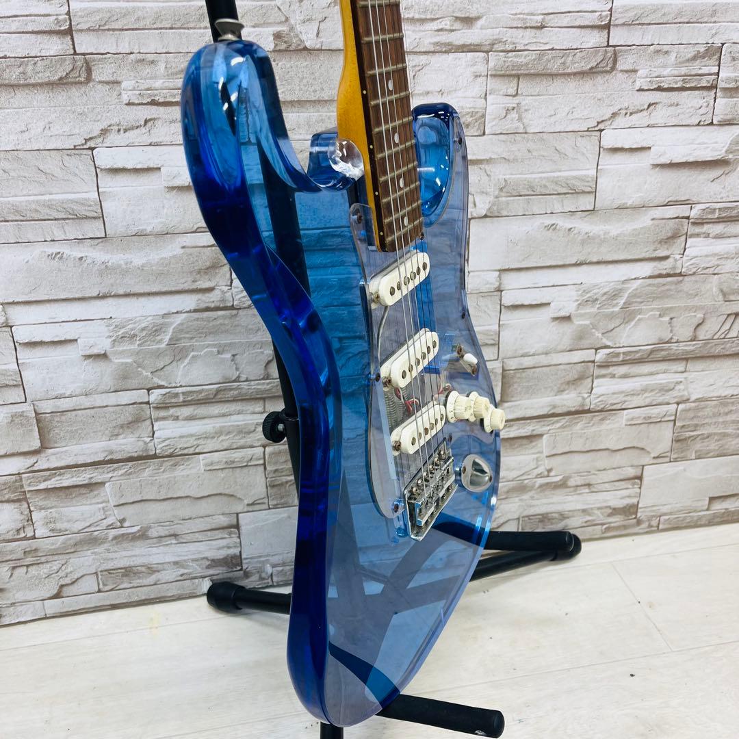 PhotoGenic st スケルトンブルー アクリルエレキギター