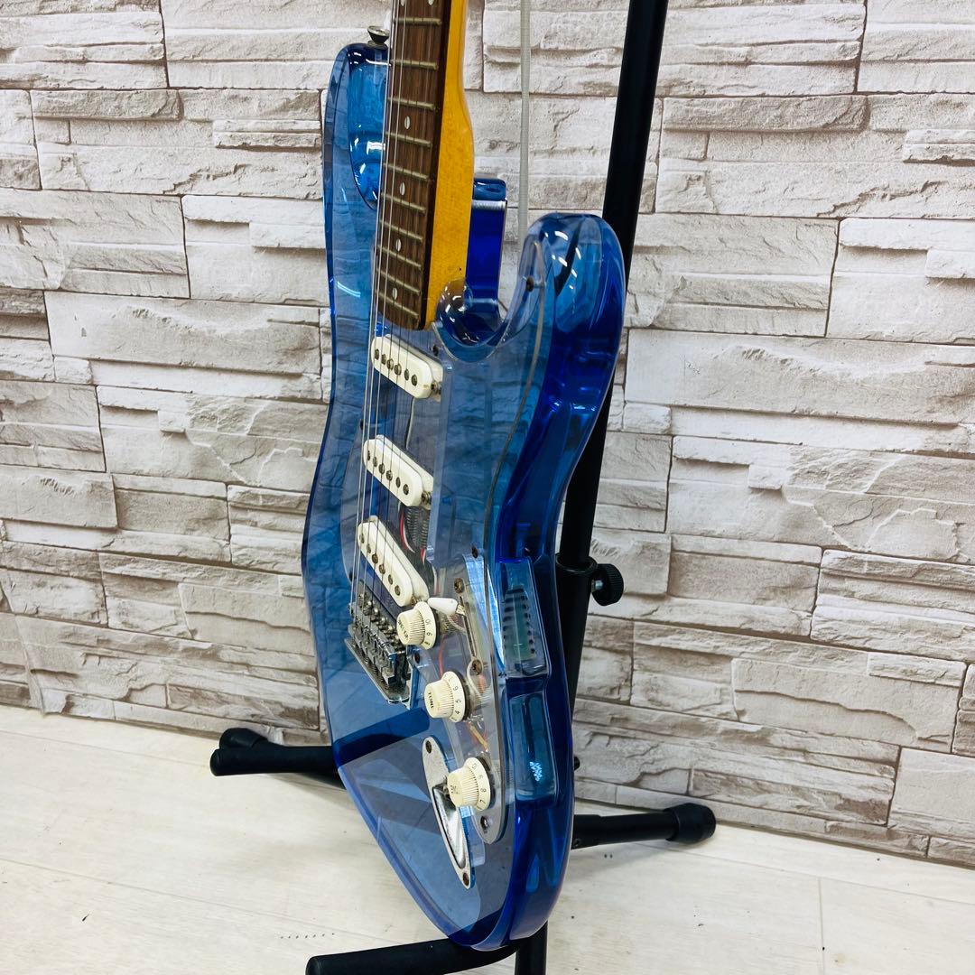 PhotoGenic st スケルトンブルー アクリルエレキギター