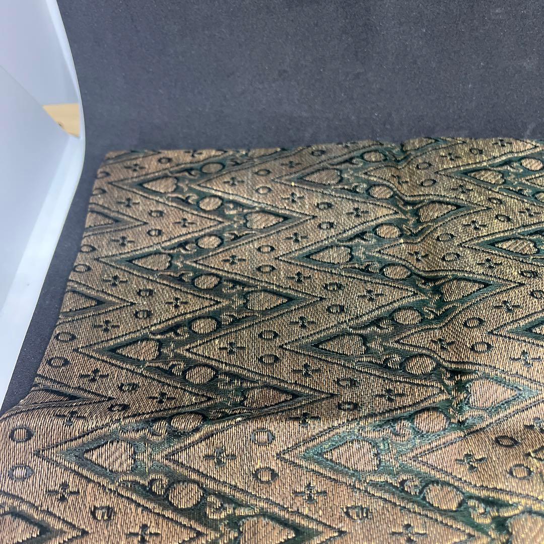 珍品　帛紗　大虚山光悦寺　山下恵光書付　インド土産　モール服紗　モール更紗　古裂