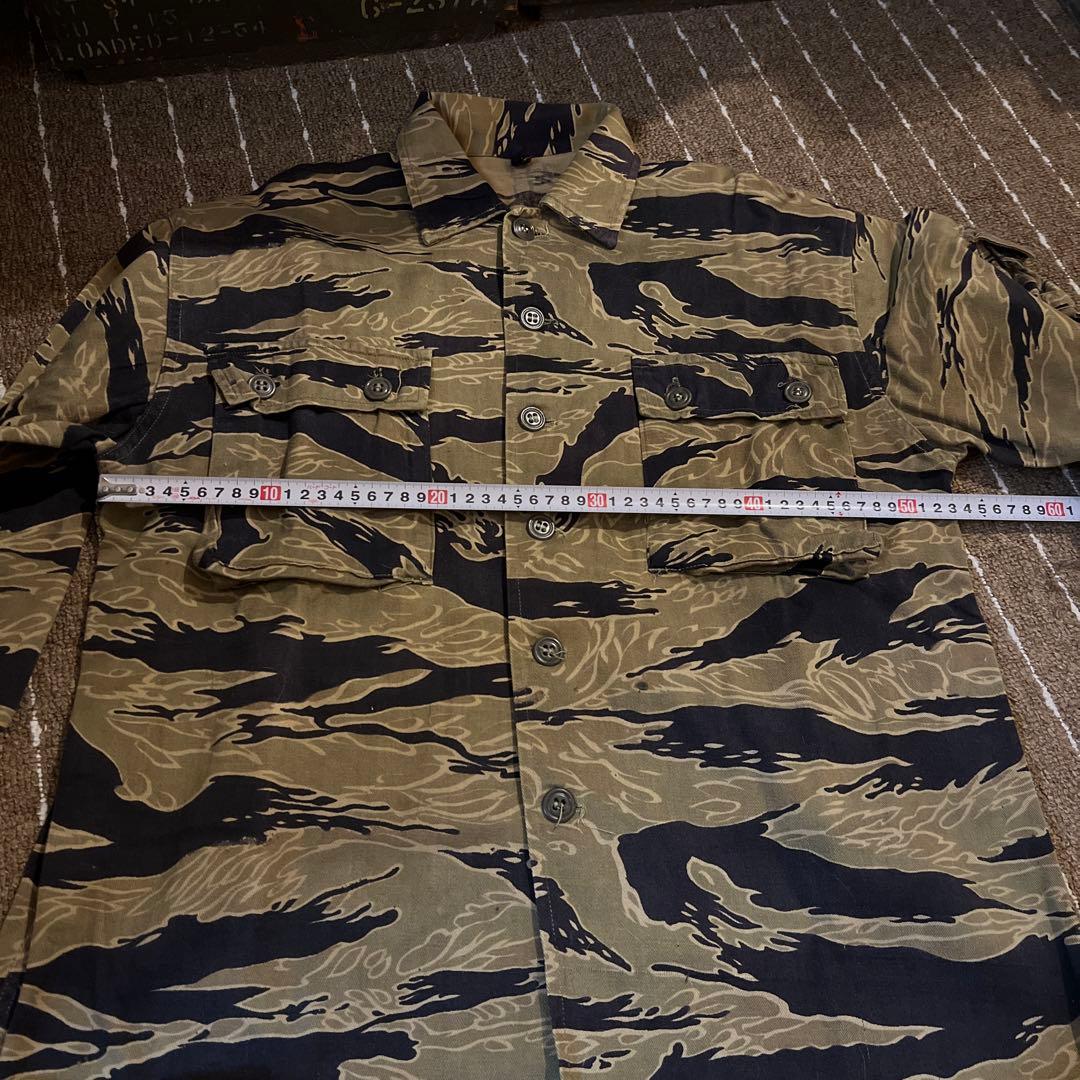 60年代　ベトナム戦　タイガーカモ　タイガーストライプカモ　ジャケット