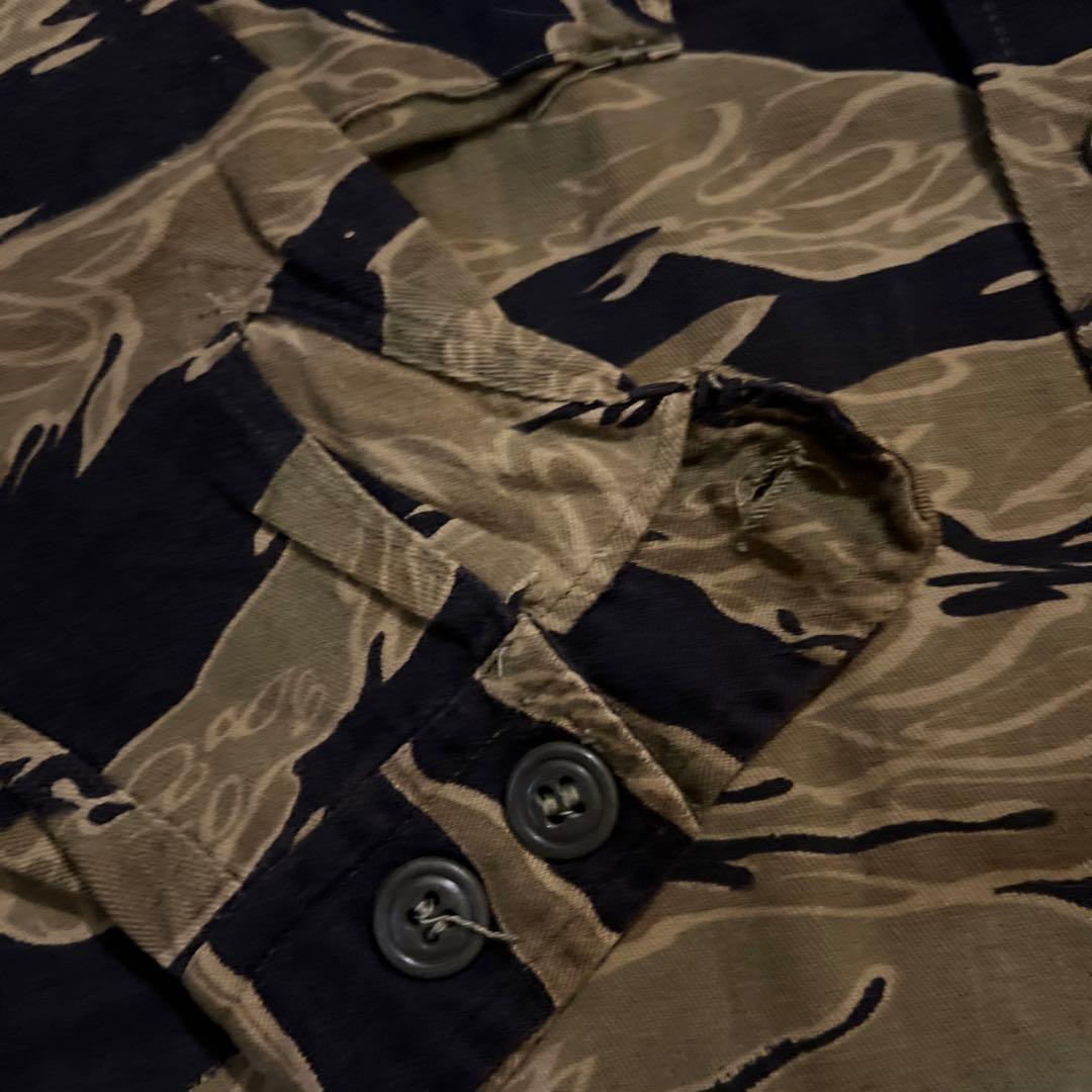 60年代　ベトナム戦　タイガーカモ　タイガーストライプカモ　ジャケット