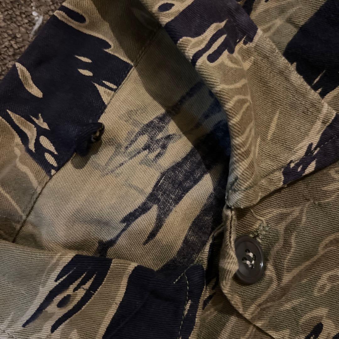 60年代　ベトナム戦　タイガーカモ　タイガーストライプカモ　ジャケット