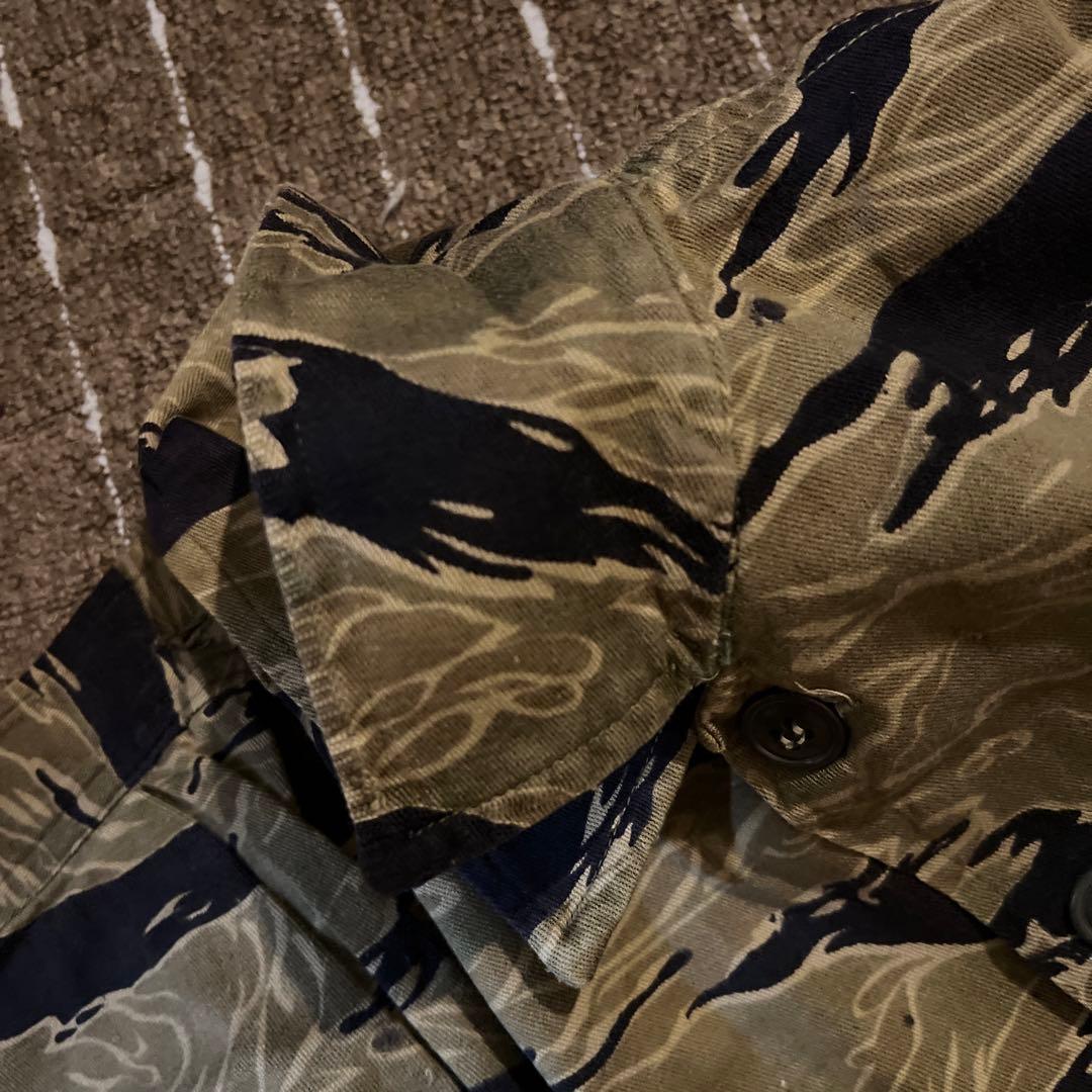 60年代　ベトナム戦　タイガーカモ　タイガーストライプカモ　ジャケット