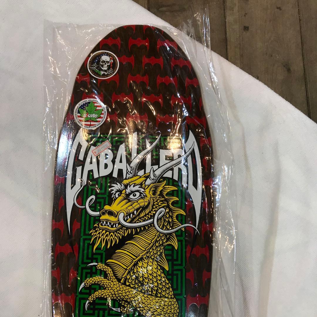 パウエルペラルタCABALLERO スケートボードデッキ ドラゴン柄